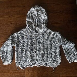 Miracle USA Zip Up Sweater with Hood